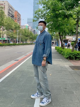 「LEVI'S SKATEBOARDING（リーバイススケートボーディング）のアイテム」を使った、Bc 🇹🇼さん（メンズ・185cm）の春コーディネート