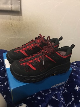 「HOKA ONE ONE × Engineered  Garments」｜ACCさん（メンズ・180cm）の秋コーディネート