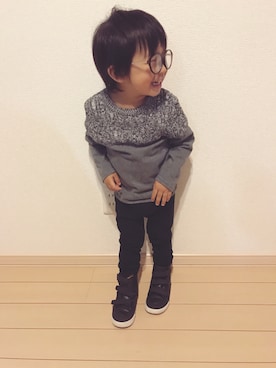 re_riさん（キッズ・90cm）の春コーディネート
