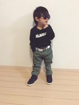 re_riさん（キッズ・90cm）の春コーディネート