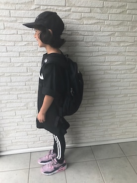 re_riさん（キッズ・120cm）の夏コーディネート