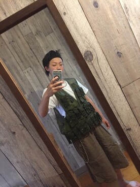 「SUB-AGE.（サベージ）のアイテム（アクセサリー）」を使った、GBさん（レディース・160cm）の夏コーディネート