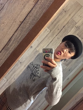 「SUB-AGE.（サベージ）のアイテム（アクセサリー）」を使った、GBさん（レディース・160cm）の秋コーディネート