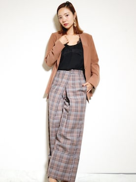 Natsumi Asariさん(レディース・166cm)の秋コーディネート