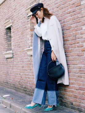 Natsumi Asariさん（レディース・166cm）の冬コーディネート