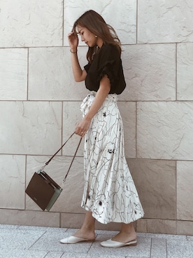 Natsumi Asariさん（レディース・166cm）の春コーディネート