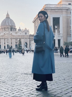 Natsumi Asariさん（レディース・166cm）の秋コーディネート