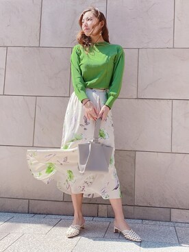 Natsumi Asariさん（レディース・166cm）の春コーディネート