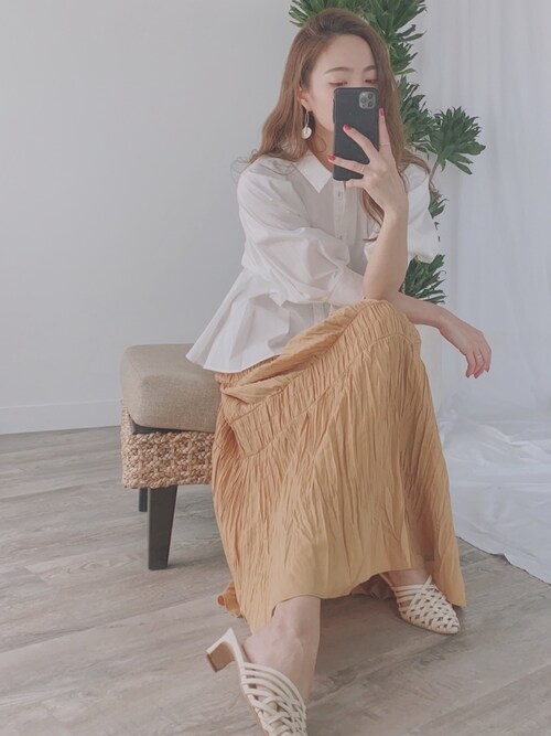 DOUBLE STANDARD ティアードロングスカート DOUBLE STANDARD CLOTHING スカート CLOTHING/ダブル