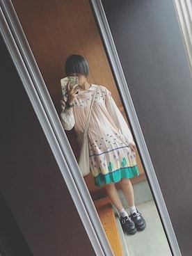 「厚底」｜「アイテム（その他シューズ）」を使った、fishさん（レディース・159cm）の秋コーディネート
