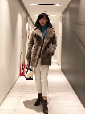 白スキニー の人気ファッションコーディネート 季節 12月 2月 Wear