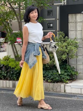 masayonakanoさん（レディース・165cm）の夏コーディネート