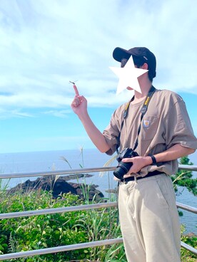 「GLOBAL WORK（グローバルワーク）のアイテム（腕時計）」を使った、ほしさん（メンズ・172cm）の秋コーディネート