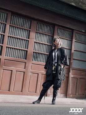 「浴衣」｜「アイテム（その他アウター）」を使った、MIXDO さん（レディース・163cm）の夏コーディネート