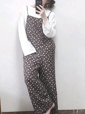 ぽんちゃんさん（レディース・151cm）の春コーディネート