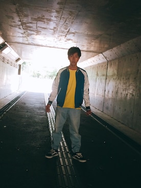 GANDEN SUZUさん（メンズ・172cm）の春コーディネート