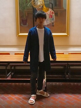 GANDEN SUZUさん（メンズ・172cm）の夏コーディネート