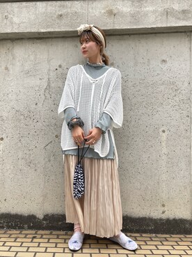 okamto yunaさん（レディース・160cm）の春コーディネート