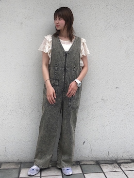 okamto yunaさん（レディース・160cm）の春コーディネート