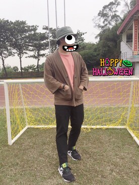 「ESPRIT（エスプリ）のアイテム（パンツ）」を使った、kunitsaiさん（メンズ・166cm）の秋コーディネート