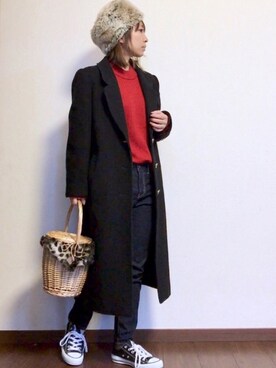 ayuMi◡̈さん（レディース・152cm）の冬コーディネート