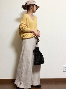 ayuMi◡̈さん（レディース・152cm）の冬コーディネート