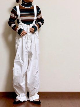 「Champion（チャンピオン）のアイテム（その他アウター）」を使った、ayuMi◡̈さん（レディース・152cm）の秋コーディネート