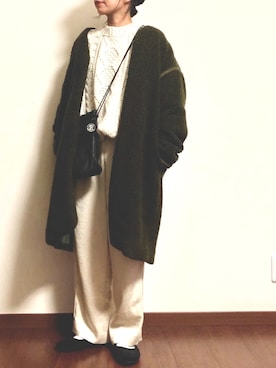 「SVEC（シュベック）のカンフーシューズ kung fu Shoes / ストラップパンプス（バレエシューズ）」を使った、ayuMi◡̈さん（レディース・152cm）の秋コーディネート