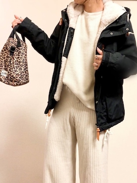 「PHILIPPE AUDIBERT（フィリップ オーディベール）の【WEB限定】PHILIPPE AUDIBERT（フィリップオーディベール）サークルリング  / 指輪（リング）」を使った、ayuMi◡̈さん（レディース・152cm）の冬コーディネート