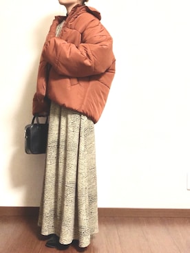 「SVEC（シュベック）のカンフーシューズ kung fu Shoes / ストラップパンプス（バレエシューズ）」を使った、ayuMi◡̈さん（レディース・152cm）の冬コーディネート