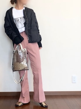 ayuMi◡̈さん（レディース・152cm）の春コーディネート