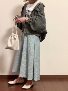 ayuMi◡̈さん（レディース・152cm）の春コーディネート