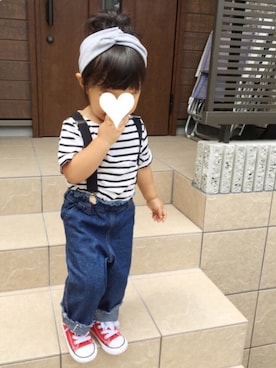 oshamaさん（キッズ・80cm）の夏コーディネート