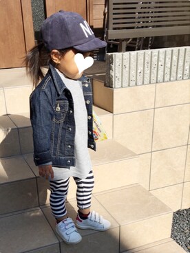 oshamaさん（キッズ・80cm）の秋コーディネート