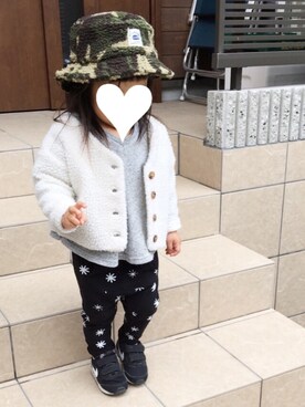 oshamaさん（キッズ・80cm）の冬コーディネート