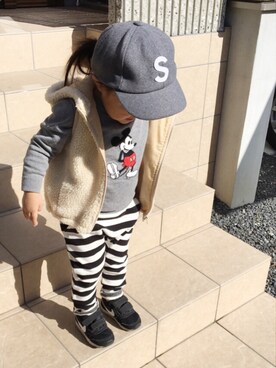 oshamaさん（キッズ・80cm）の春コーディネート