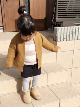 oshamaさん（キッズ・90cm）の春コーディネート