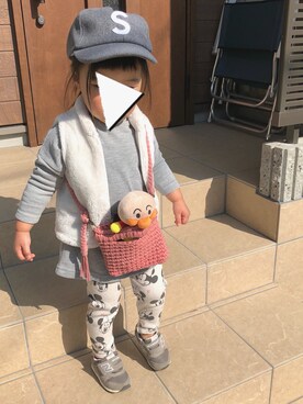 oshamaさん（キッズ・80cm）の春コーディネート