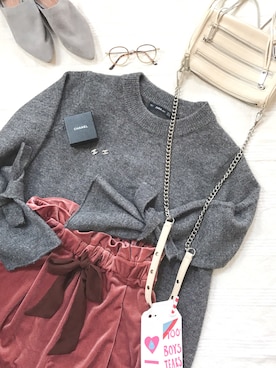 ここさん（レディース・161cm）の冬コーディネート