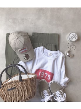 ここさん（レディース・160cm）の夏コーディネート