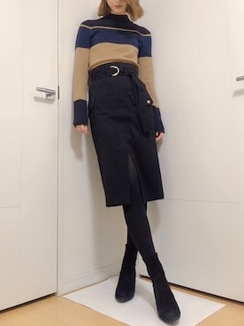 「next（next）のアイテム」を使った、たまんさん（レディース・168cm）の冬コーディネート