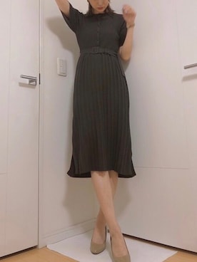 「ketty（ケティ）のアイテム（ワンピース）」を使った、たまんさん（レディース・168cm）の夏コーディネート
