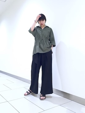 たなかさん（レディース・163cm）の夏コーディネート