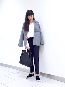 たなかさん（レディース・163cm）の秋コーディネート