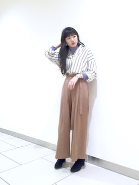 たなかさん(レディース・163cm)の秋コーディネート