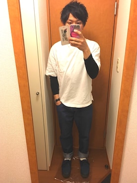 石川五右衛門さん(メンズ・167cm)の春コーディネート