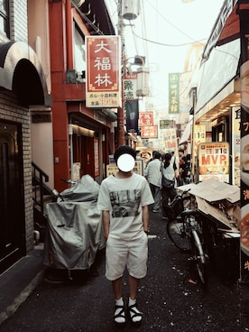 石川五右衛門さん（メンズ・167cm）の秋コーディネート