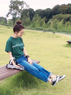 陽さん（レディース・156cm）の夏コーディネート