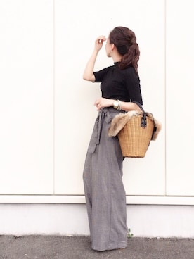 「Marc by Marc Jacobs（マークバイマークジェイコブス）のアイテム（腕時計）」を使った、陽さん（レディース・156cm）の夏コーディネート