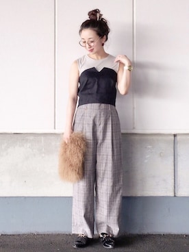「Marc by Marc Jacobs（マークバイマークジェイコブス）のアイテム（腕時計）」を使った、陽さん（レディース・156cm）の夏コーディネート